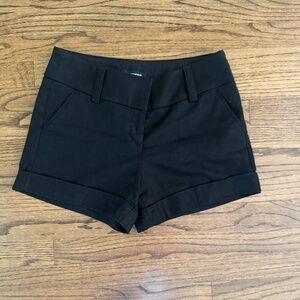 Express Black Linen Dress  Shorts